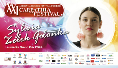 XXI Międzynarodowy Festiwal Piosenki „Carpathia Festival” – Rzeszów 19–20 lipca 2025. Filharmonia Podkarpacka im. Artura Malawskiego w Rzeszowie.