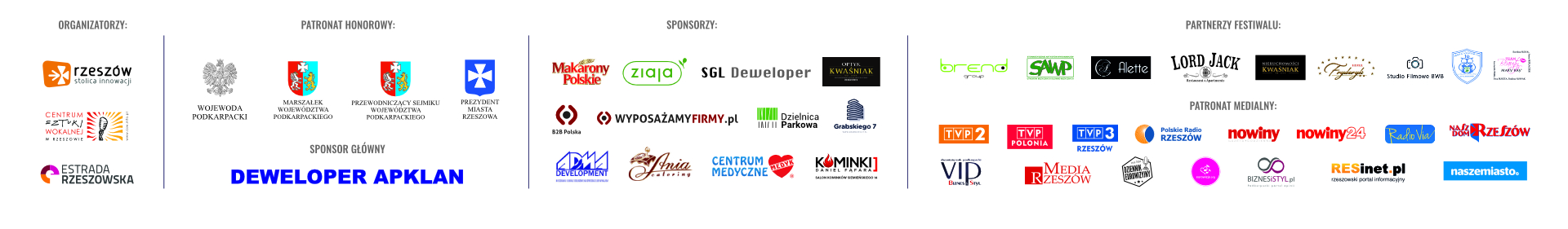 Sponsorzy Carpathia Festival 2020