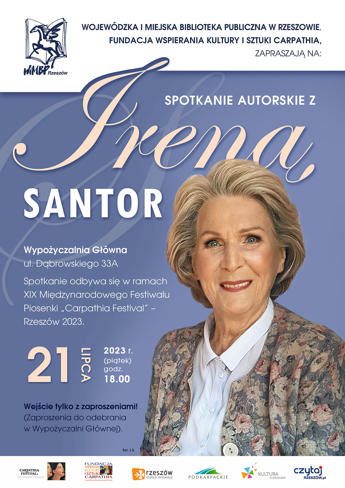 Irena Santor plakat